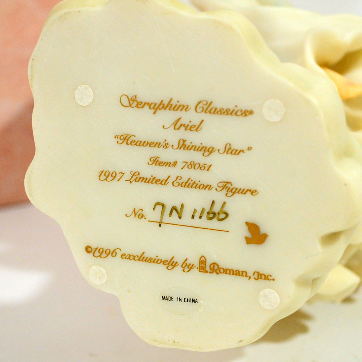 Seraphim Classics "Ariel, Heaven's Shining Star" Porcelain Figurine