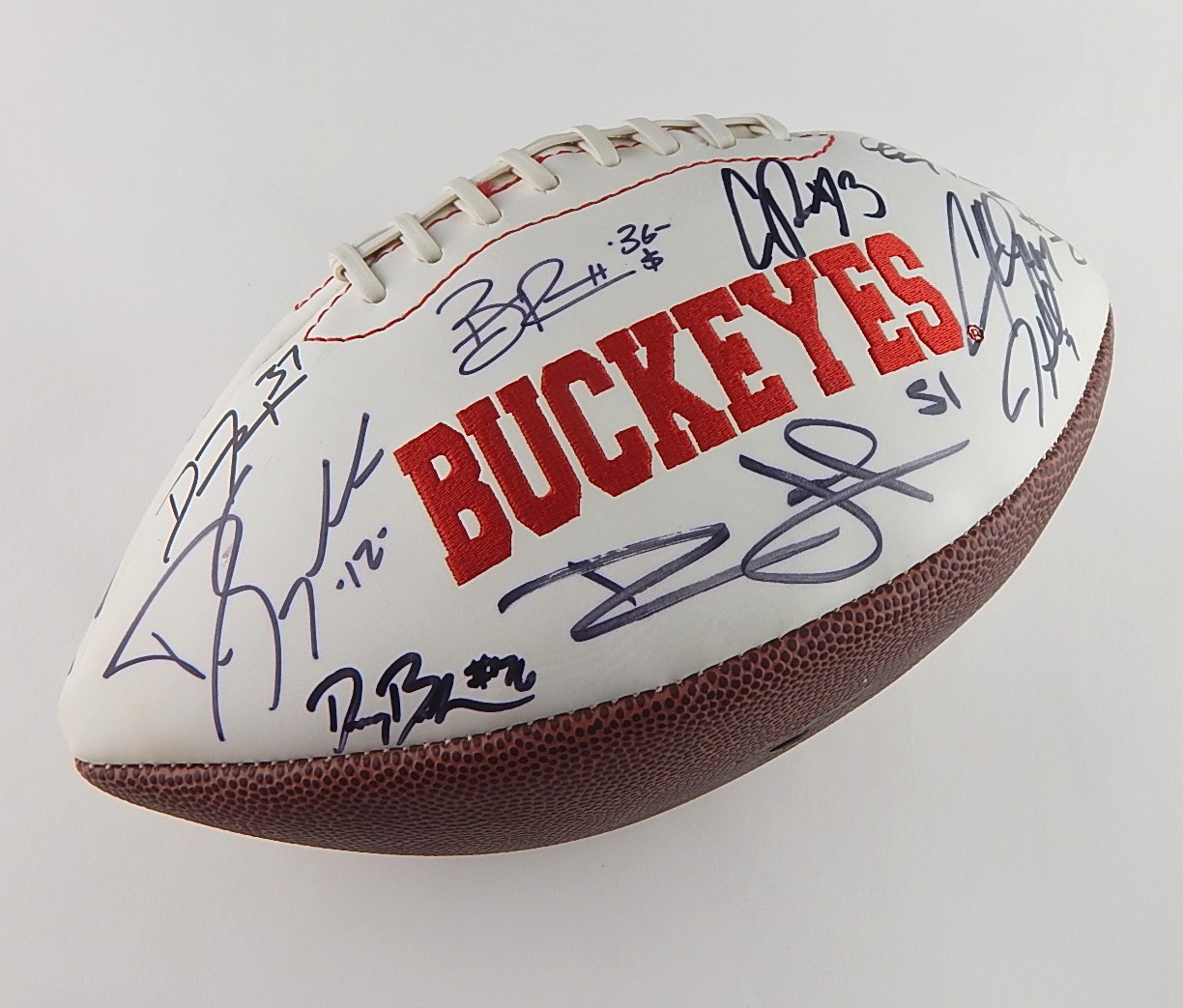 Ohio State Buckeyes Autographed Football- Keith Byars Era