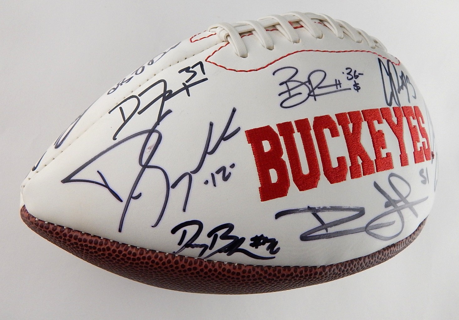 Ohio State Buckeyes Autographed Football- Keith Byars Era