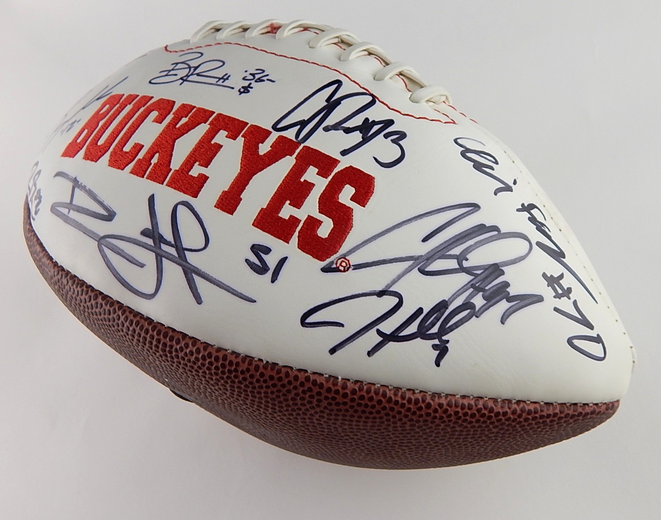 Ohio State Buckeyes Autographed Football- Keith Byars Era