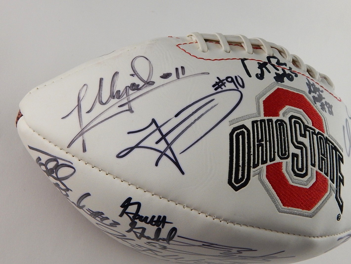 Ohio State Buckeyes Autographed Football- Keith Byars Era