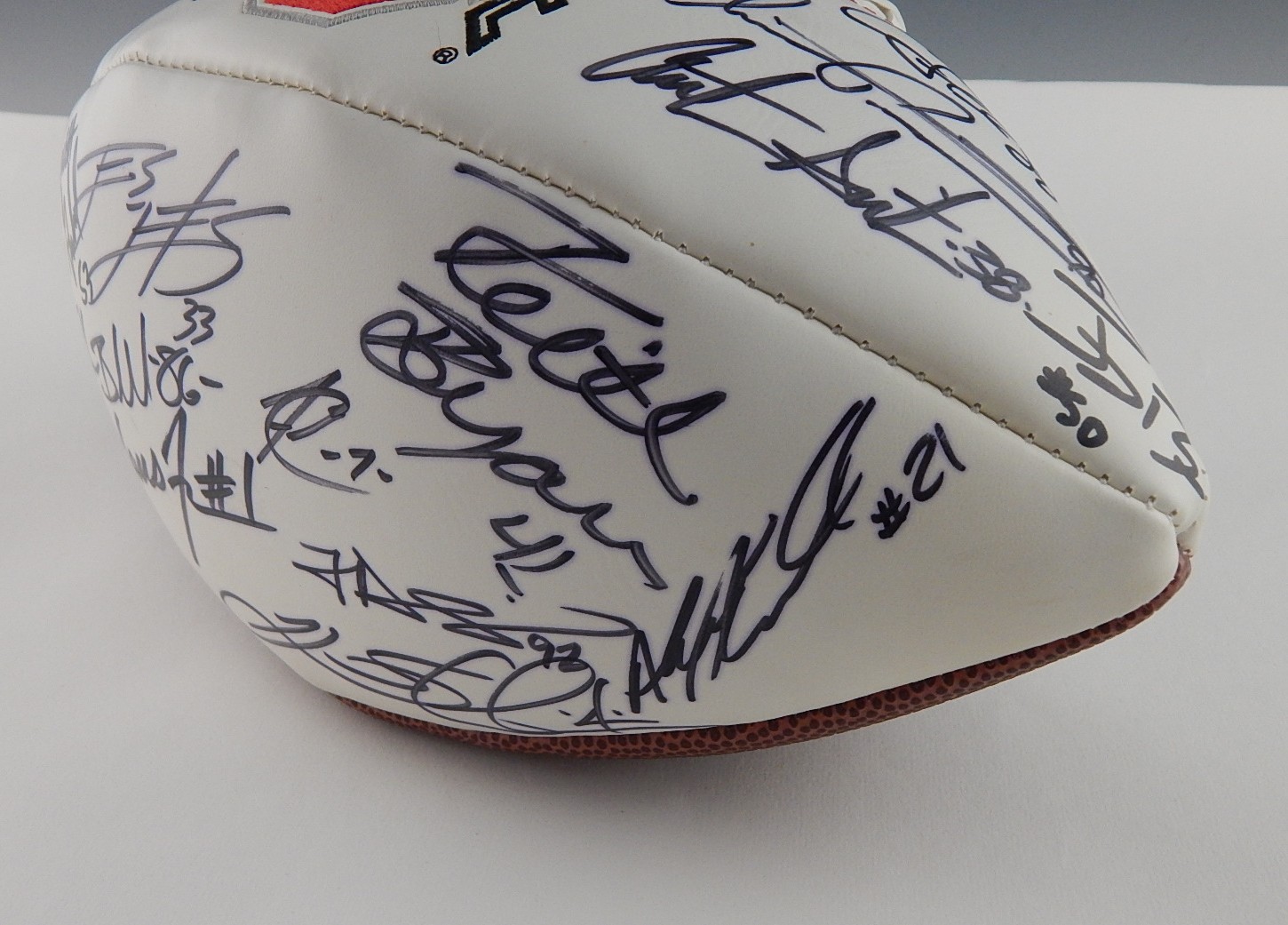 Ohio State Buckeyes Autographed Football- Keith Byars Era