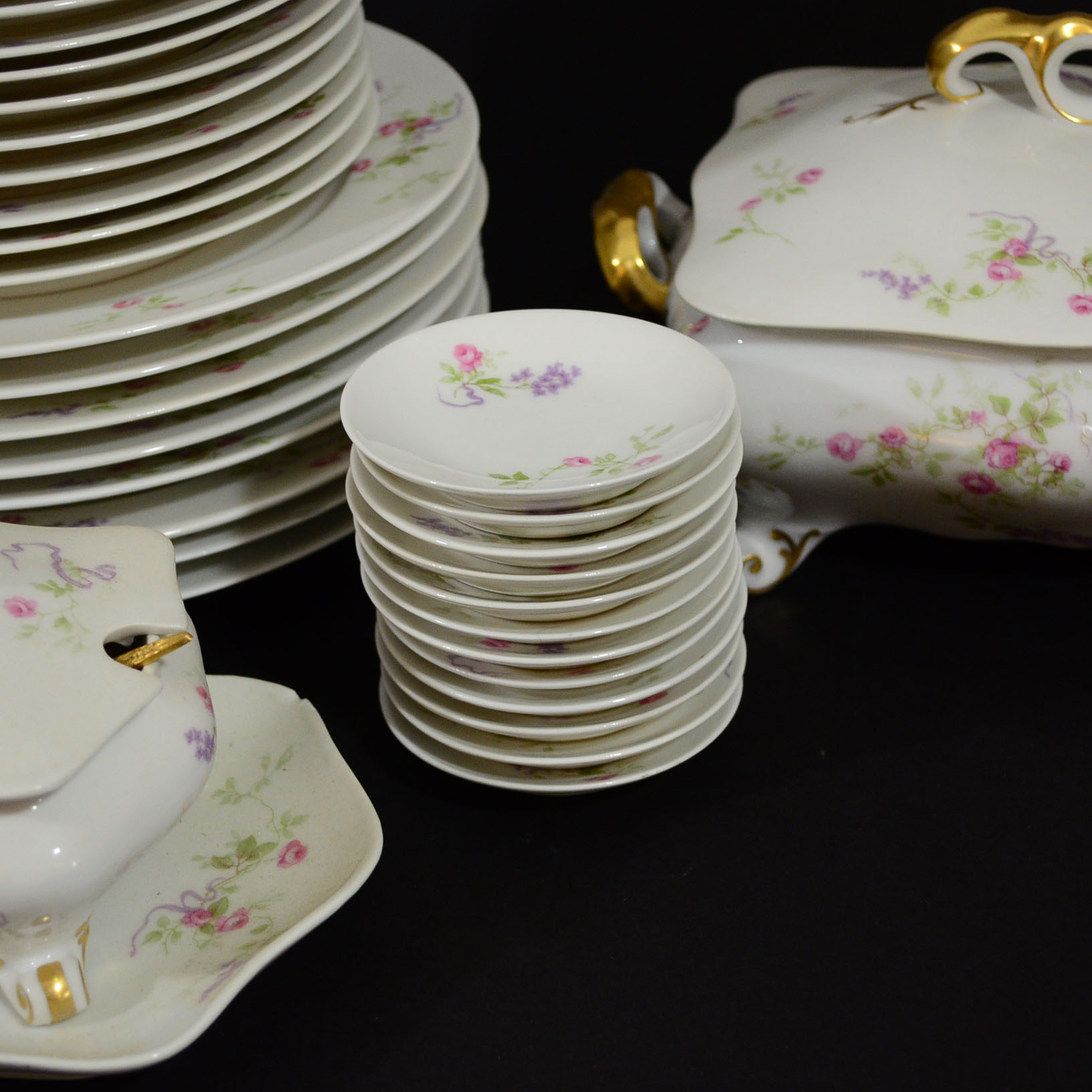 Limoges "Old Abbey"  China Dinnerware