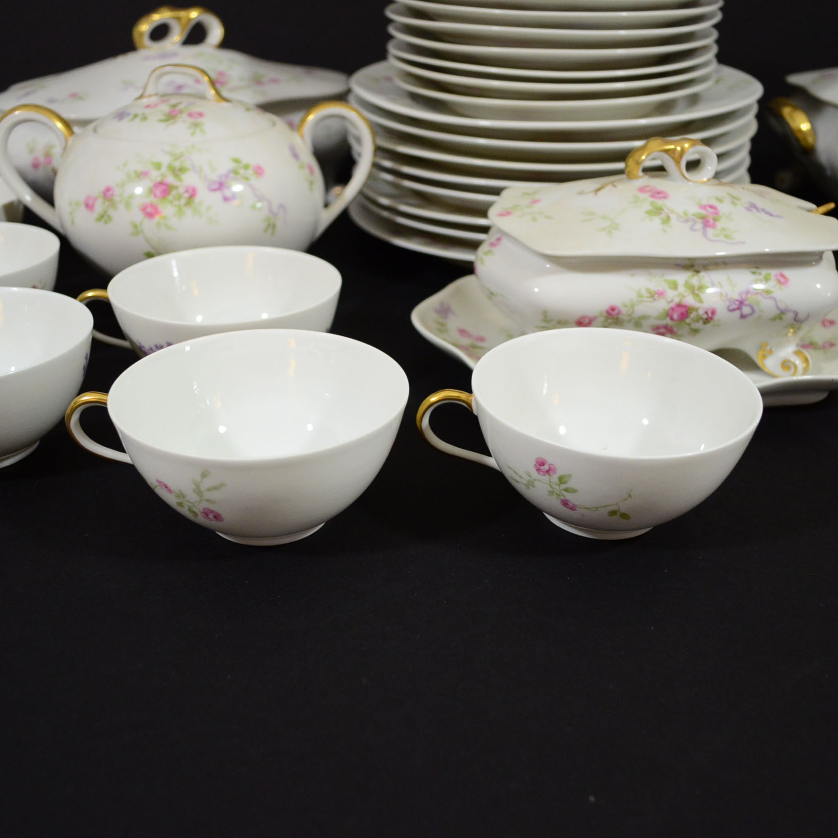 Limoges "Old Abbey"  China Dinnerware