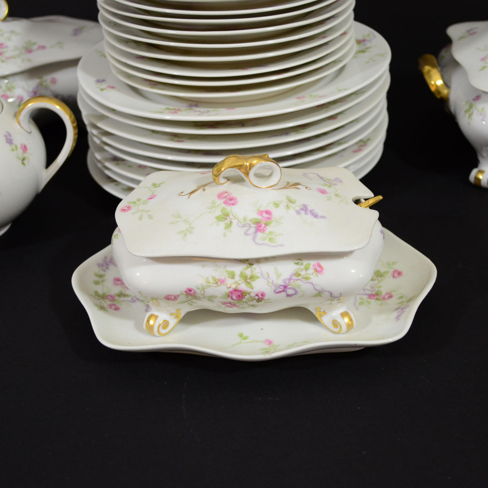 Limoges "Old Abbey"  China Dinnerware
