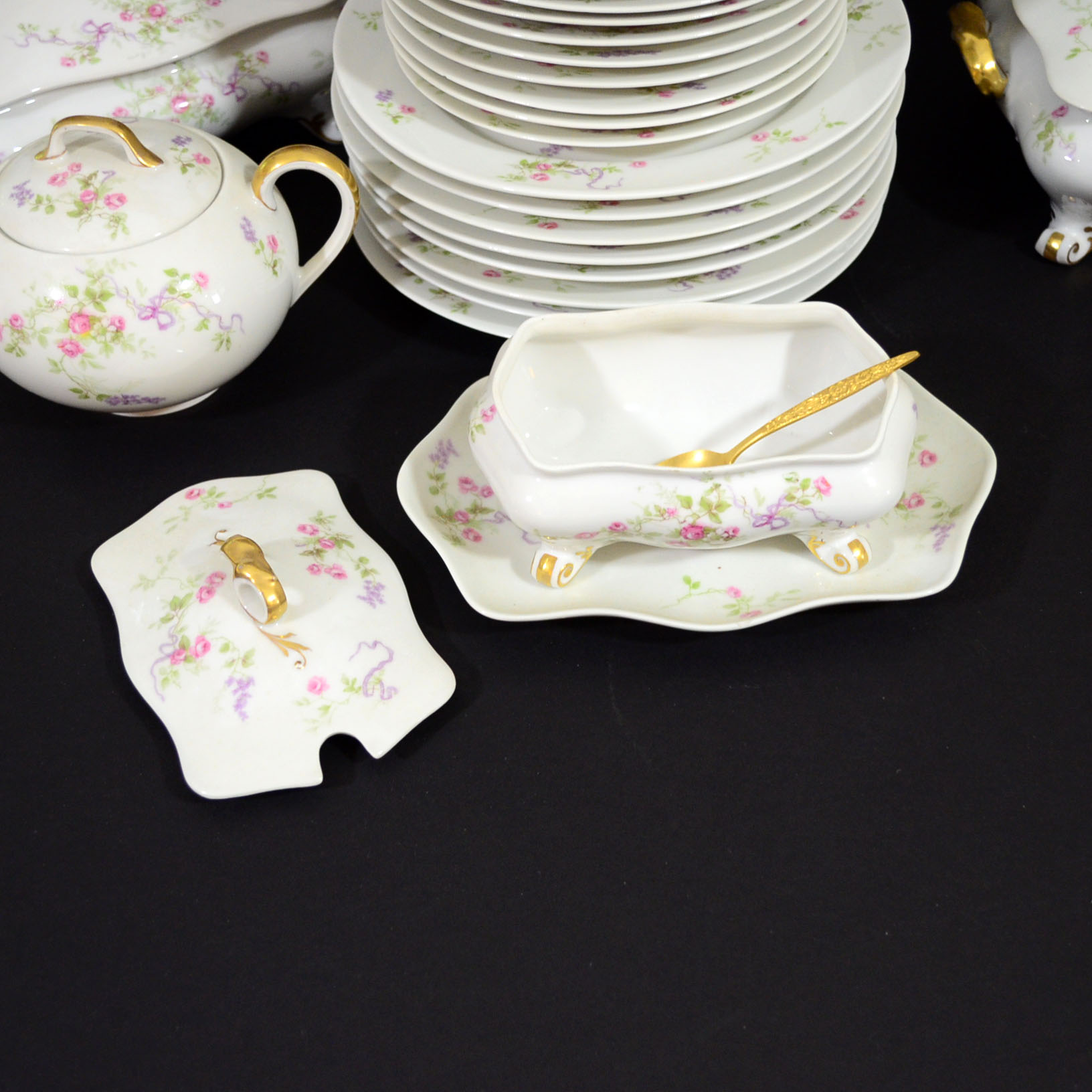 Limoges "Old Abbey"  China Dinnerware