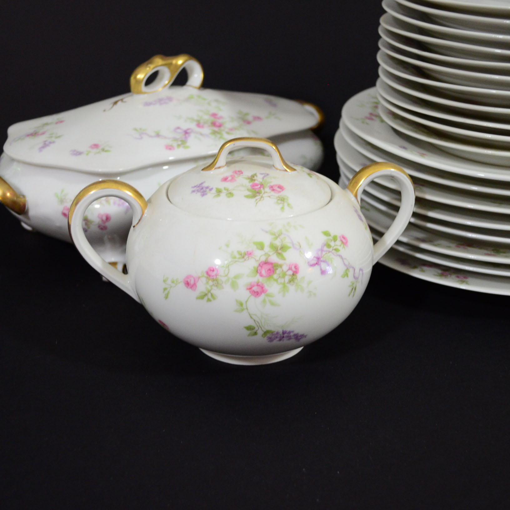Limoges "Old Abbey"  China Dinnerware