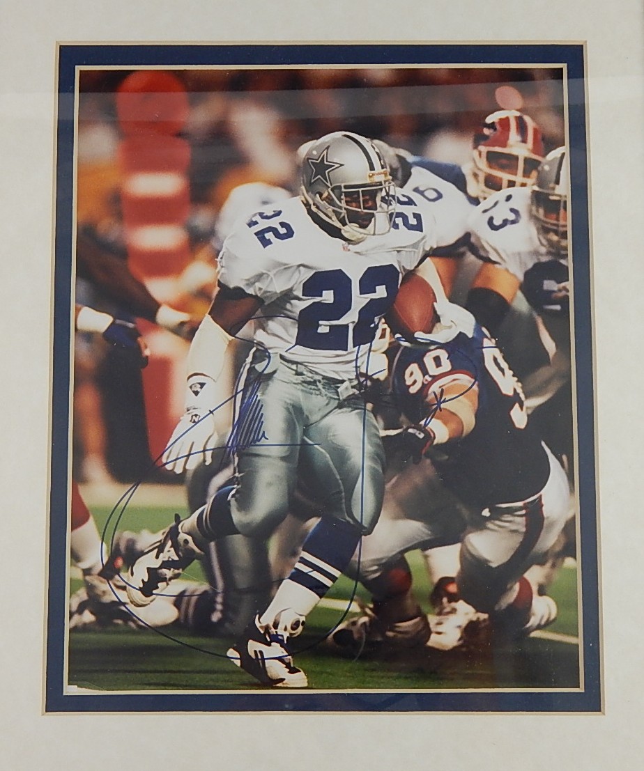 Emmitt Smith Signed Photograph