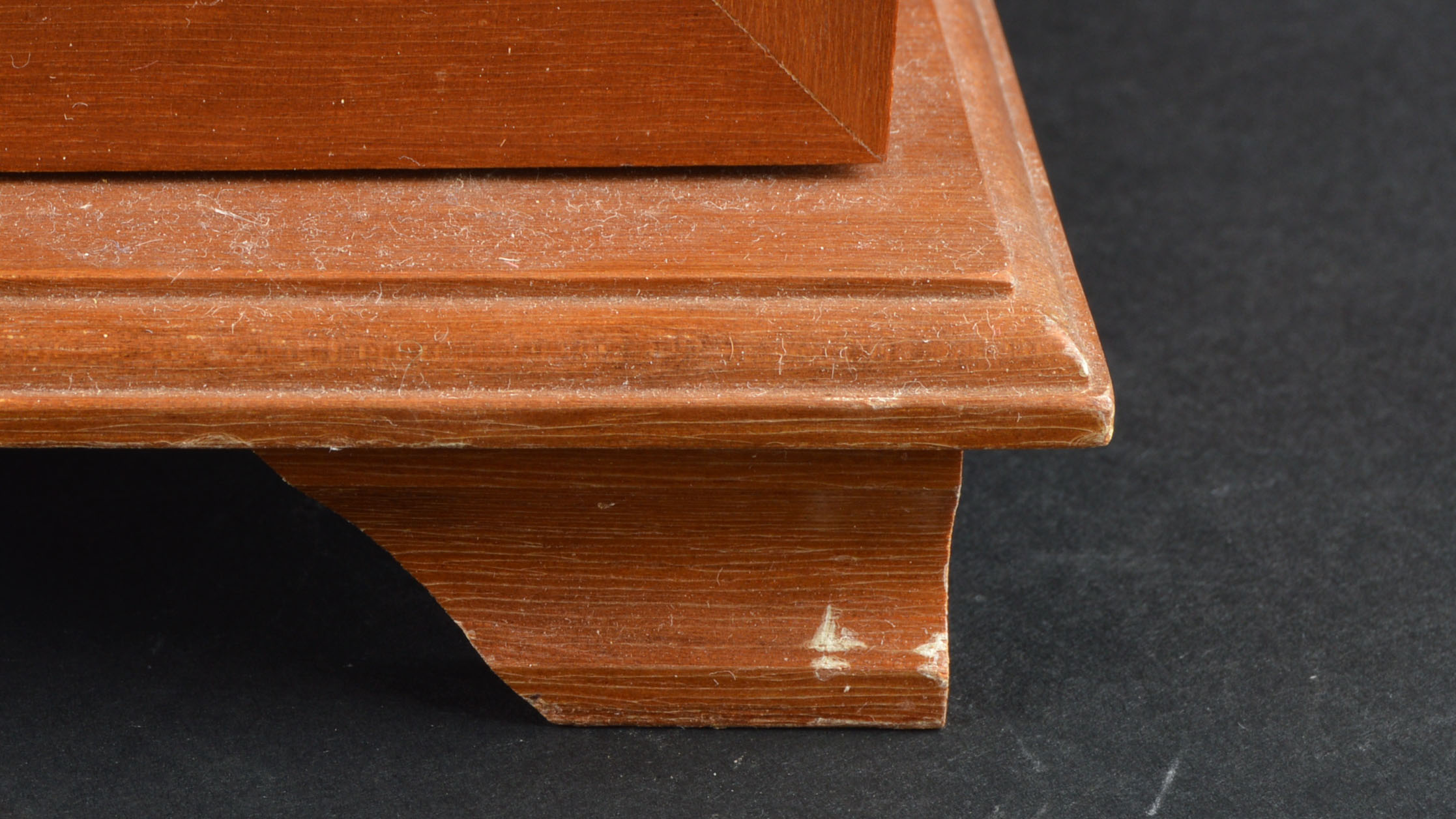 Vintage Oak Jewelry Box