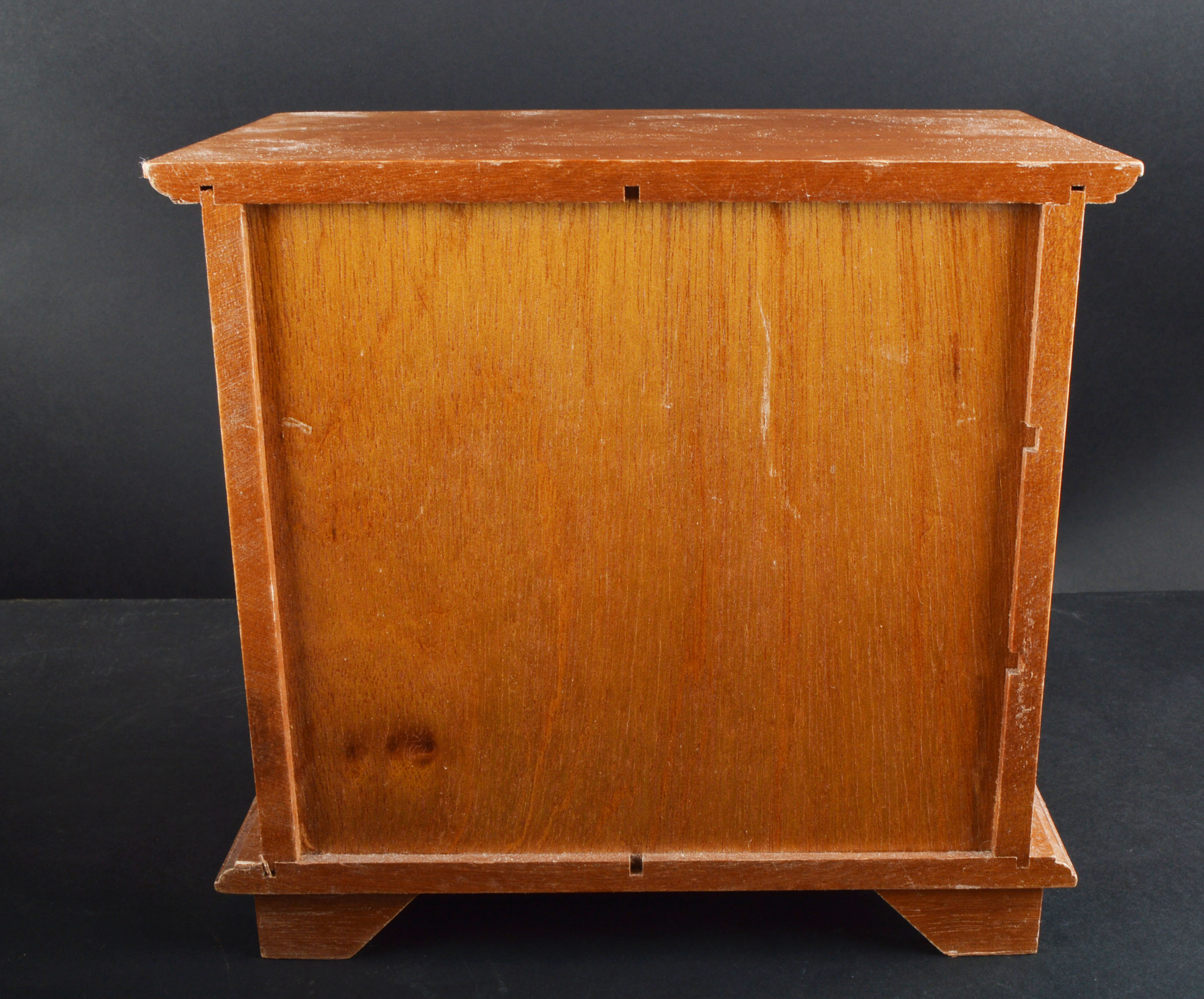 Vintage Oak Jewelry Box