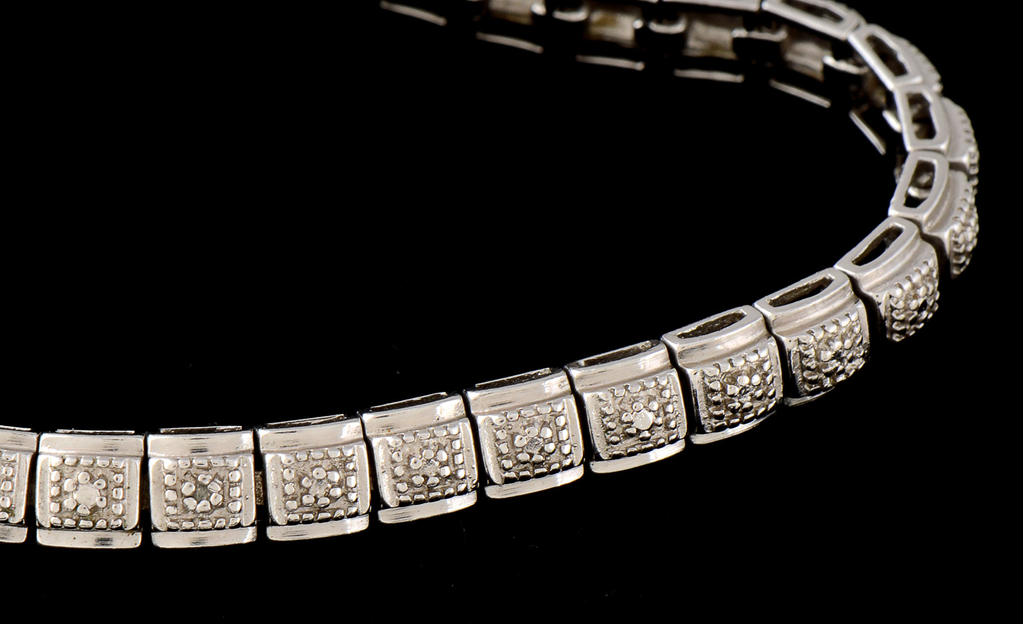 Sterling Silver Link Bracelet