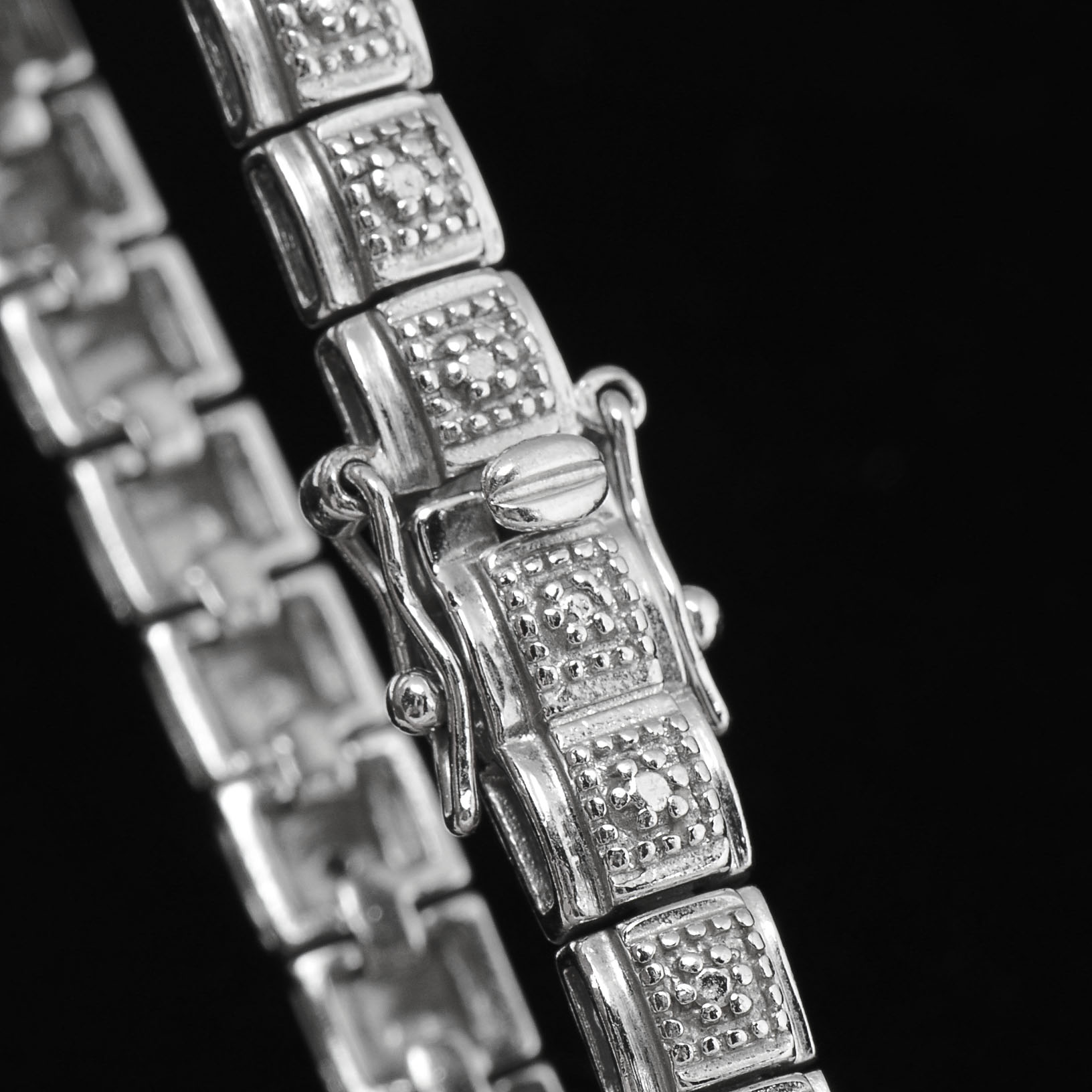 Sterling Silver Link Bracelet