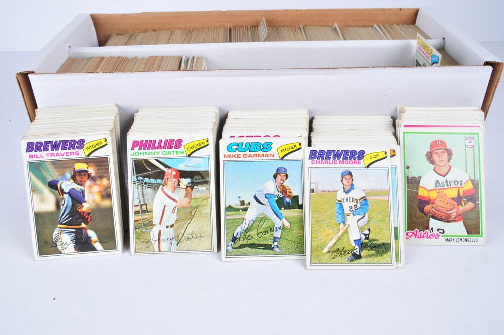 Topps Baseball Cards from the Mid 1970's