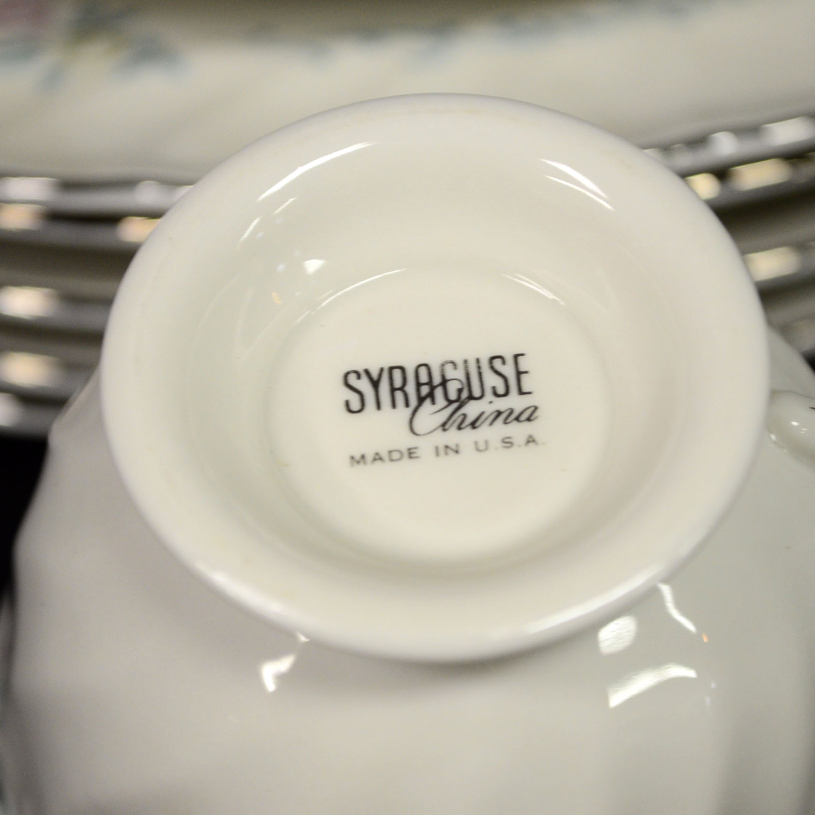 Set of Syracuse "Sweetheart" China Pieces