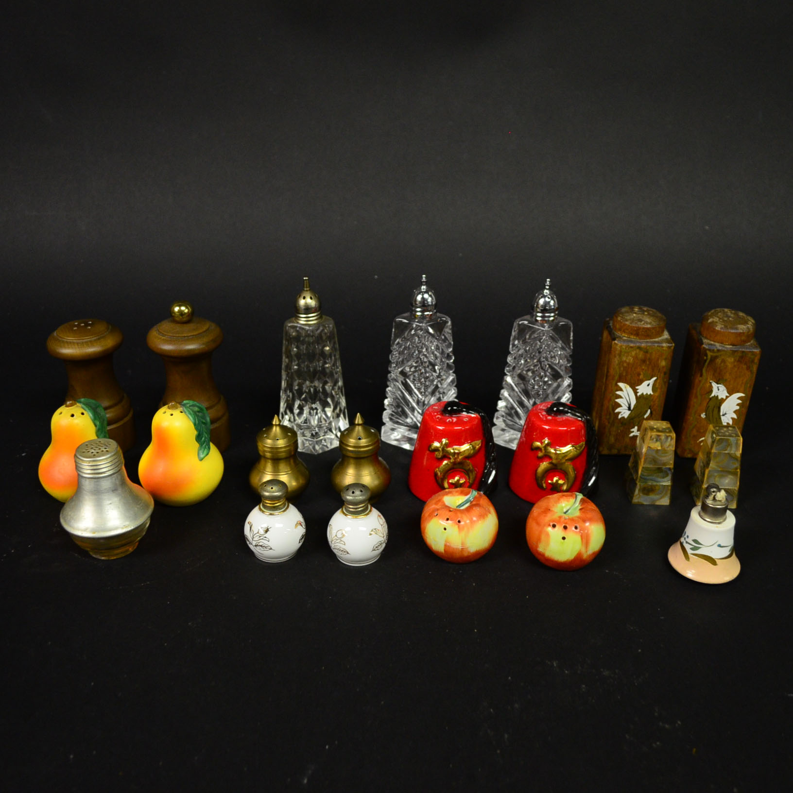 Assortment of Salt & Pepper Shakers