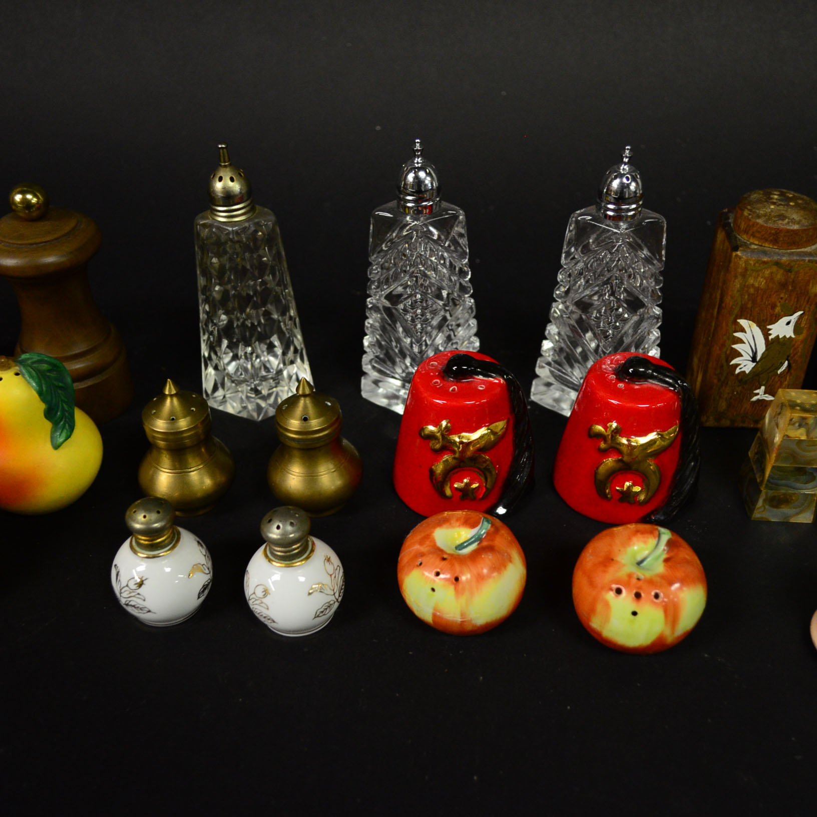 Assortment of Salt & Pepper Shakers
