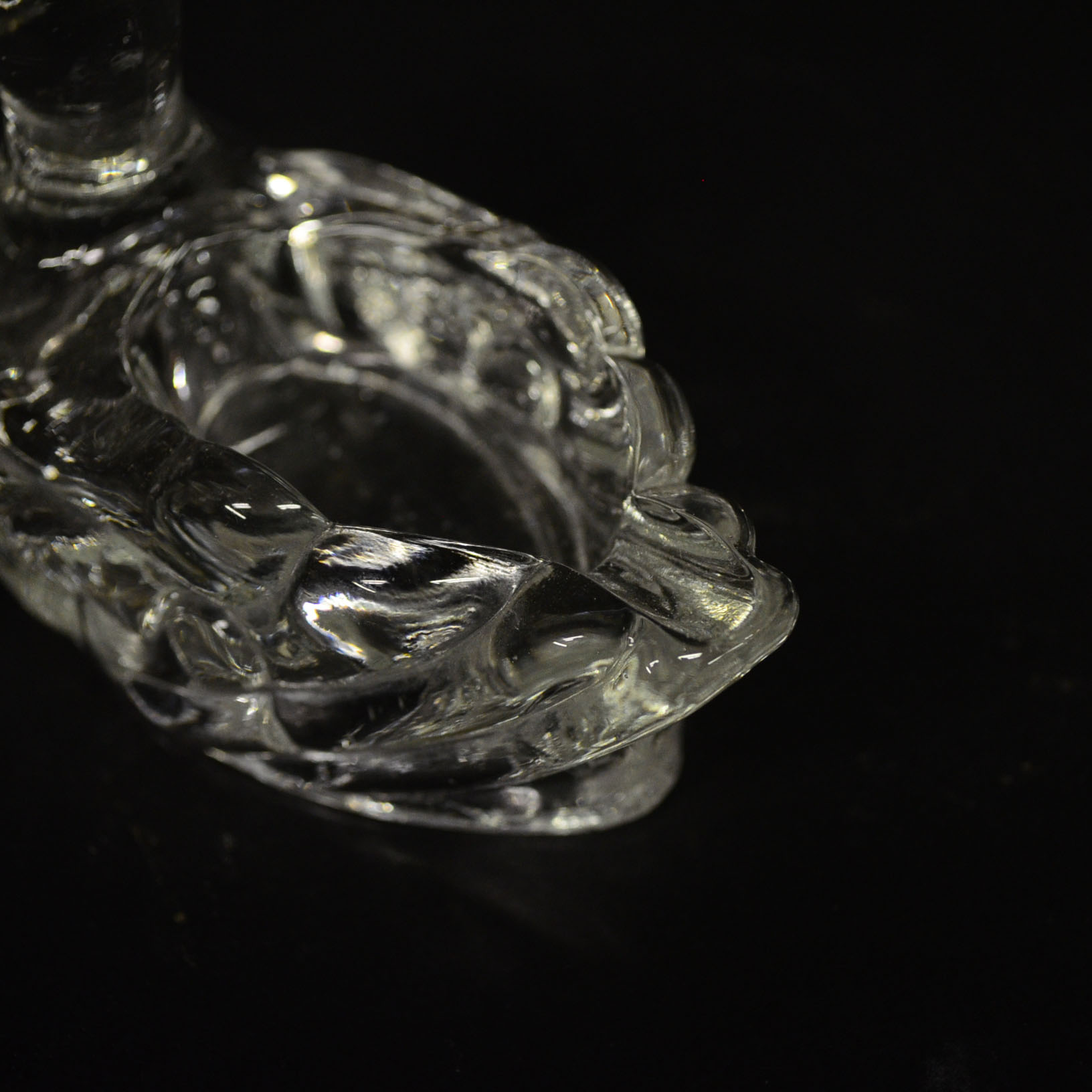 Set of Duck-Shaped Glass Ash Receivers