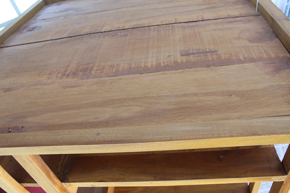 Craftsman Made Wooden Revolving Tower Shelf