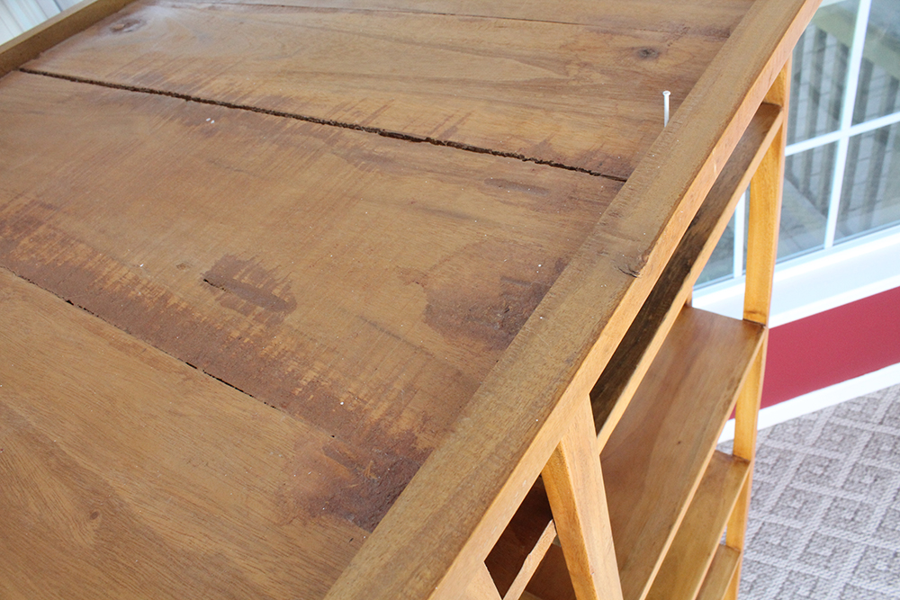 Craftsman Made Wooden Revolving Tower Shelf