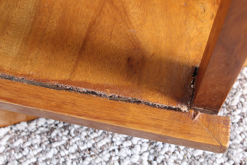 Craftsman Made Wooden Revolving Tower Shelf