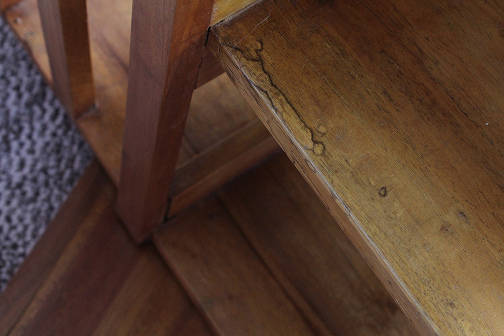 Craftsman Made Wooden Revolving Tower Shelf