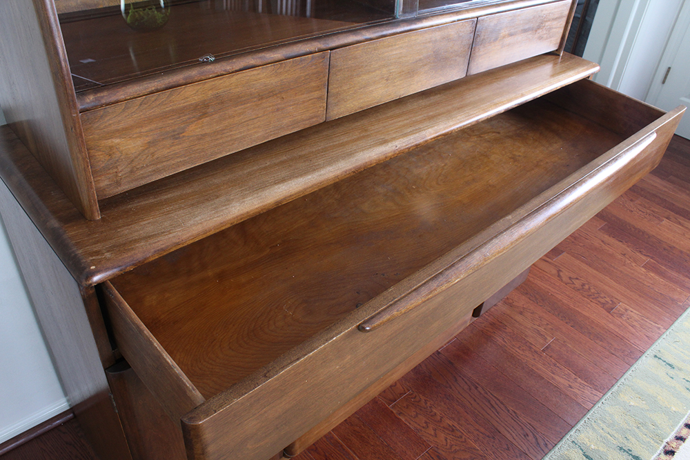 Mid Century Modern Heywood Wakefield China Cabinet