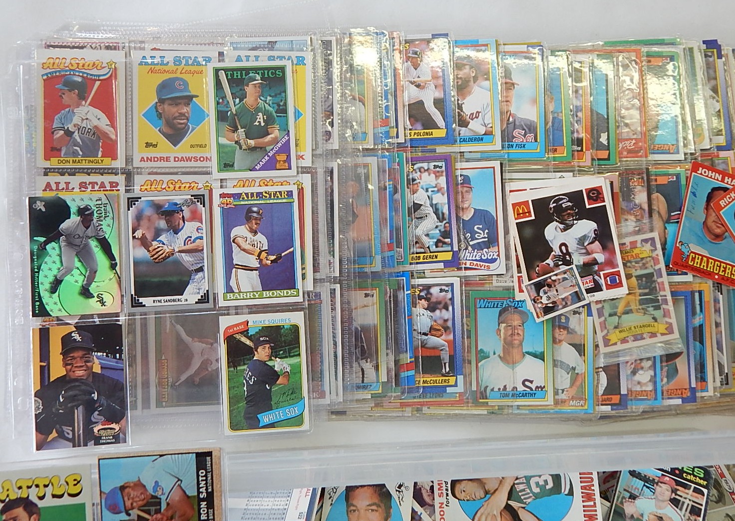 Large Sports Card Collection - 1970's thru 1990's