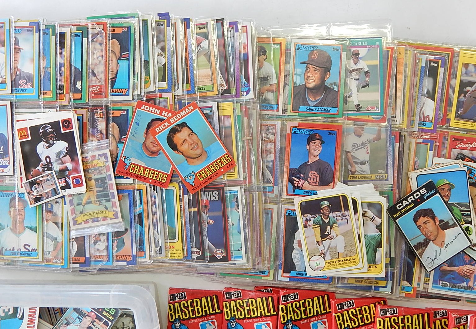 Large Sports Card Collection - 1970's thru 1990's