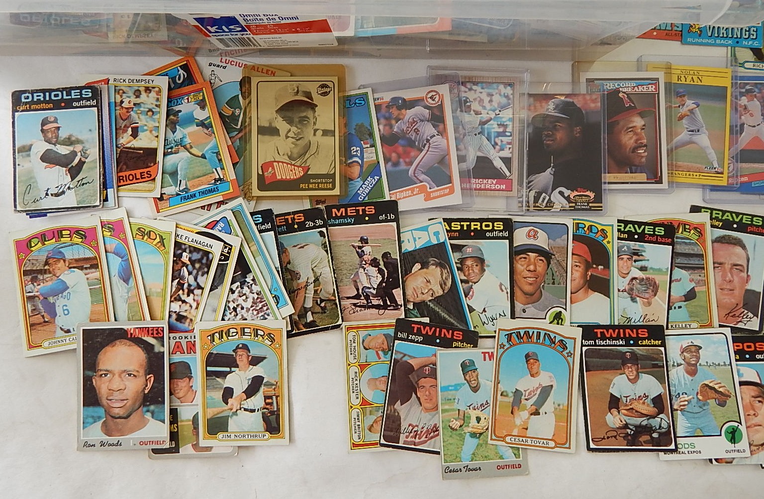 Large Sports Card Collection - 1970's thru 1990's