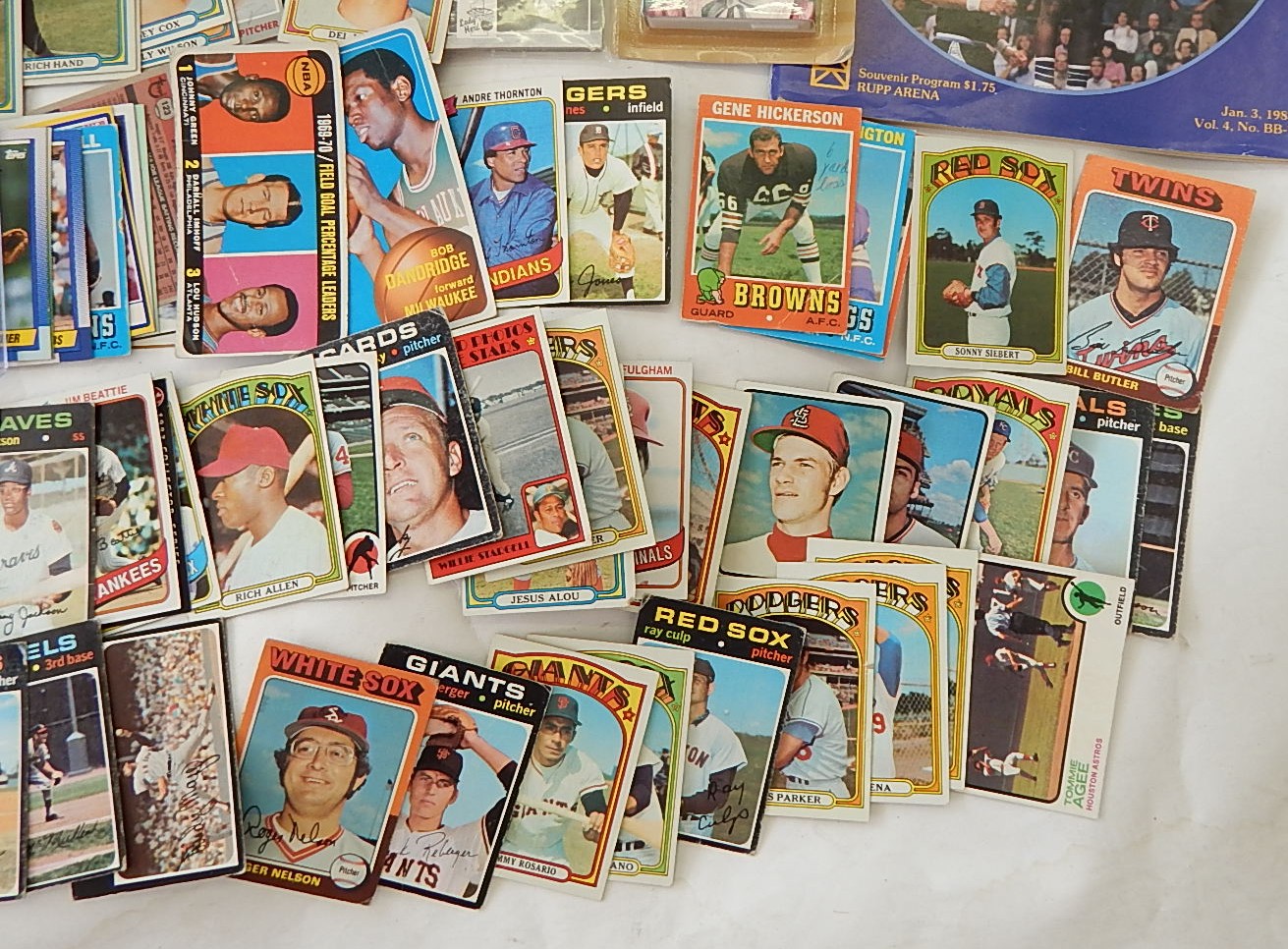 Large Sports Card Collection - 1970's thru 1990's