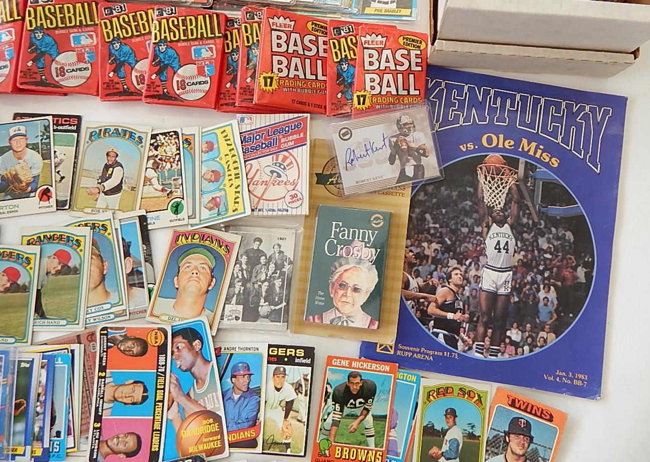 Large Sports Card Collection - 1970's thru 1990's