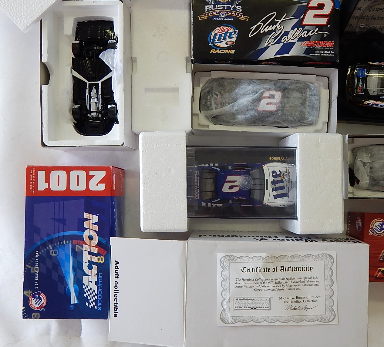 Rusty Wallace Collectible Toy Cars