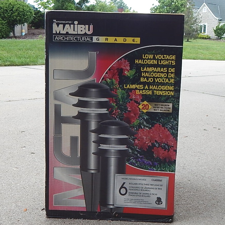 Malibu Low Voltage Halogen Lights - Six Lights