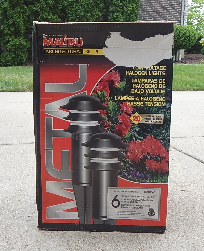 Malibu Low Voltage Halogen Lights - Six Lights