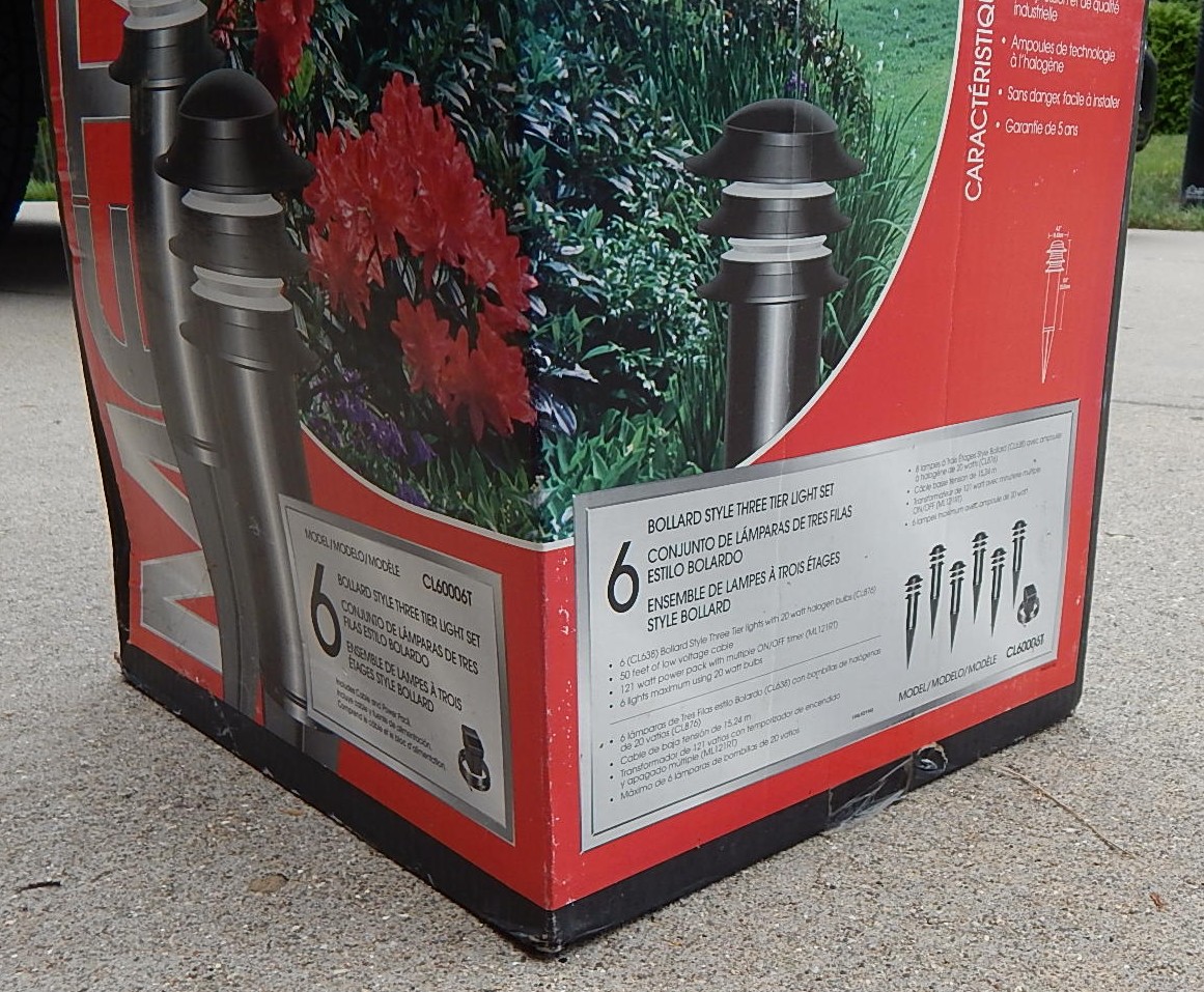 Malibu Low Voltage Halogen Lights - Six Lights