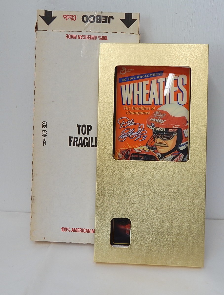 Dale Earnhardt Wheaties Wall Clock