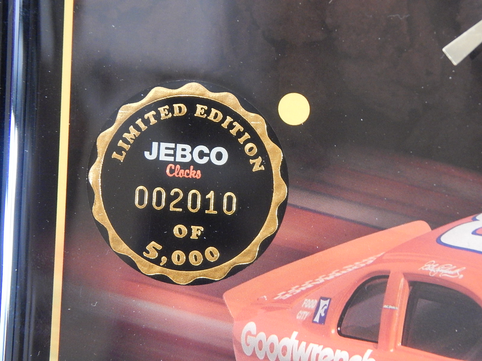 Dale Earnhardt Wheaties Wall Clock