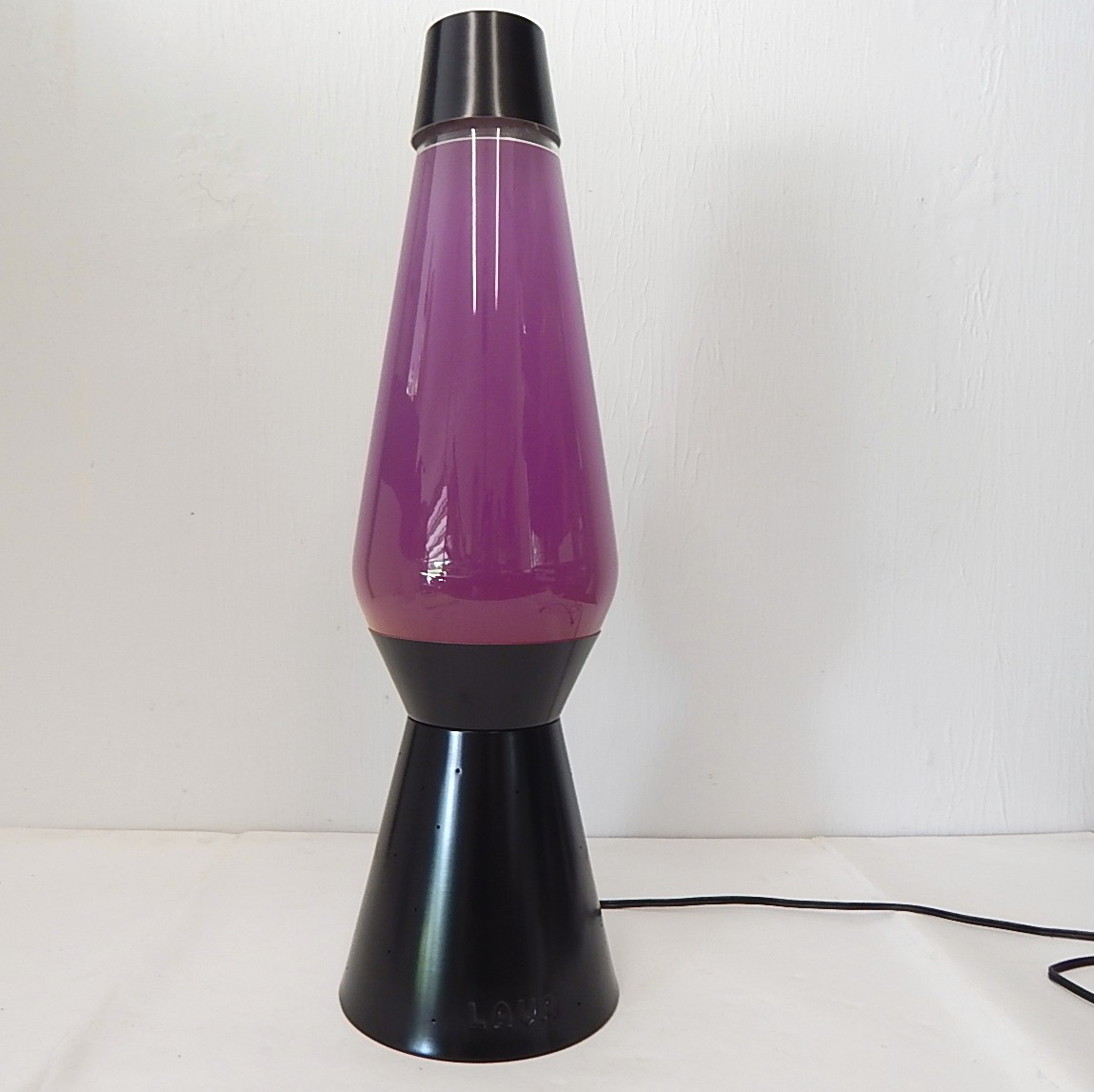 Purple and Yellow Lava Lamp