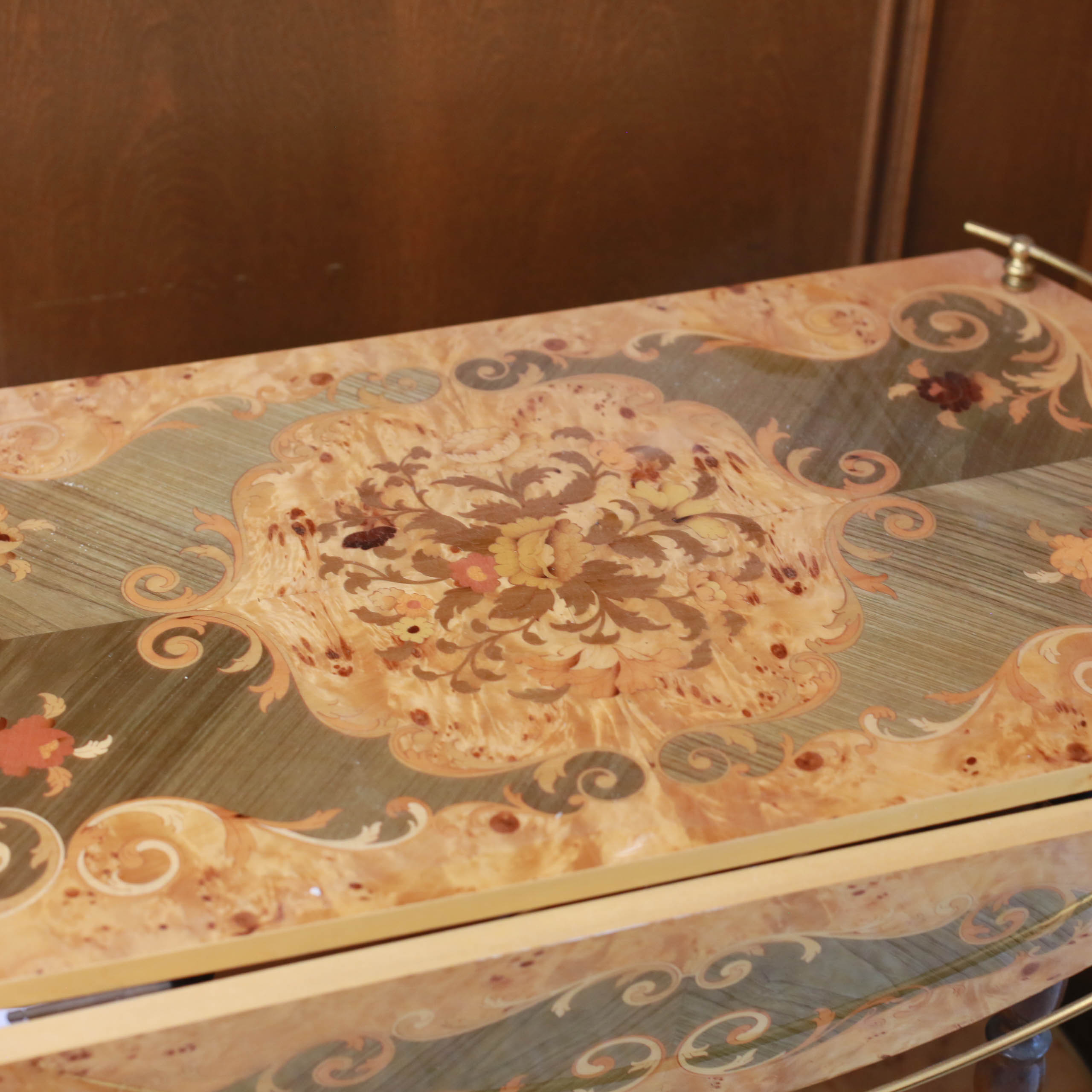 Rolling Beverage Cart