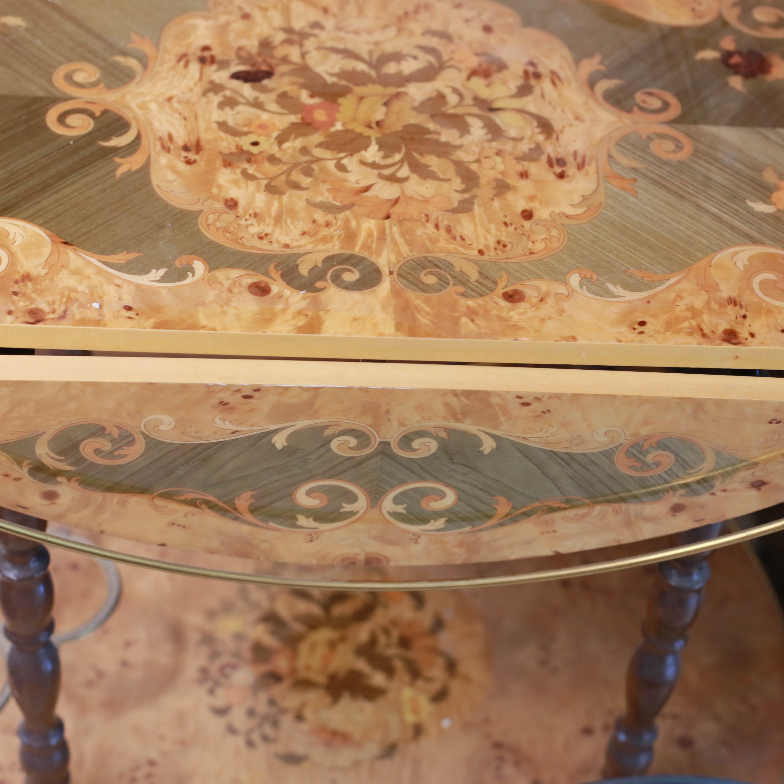 Rolling Beverage Cart