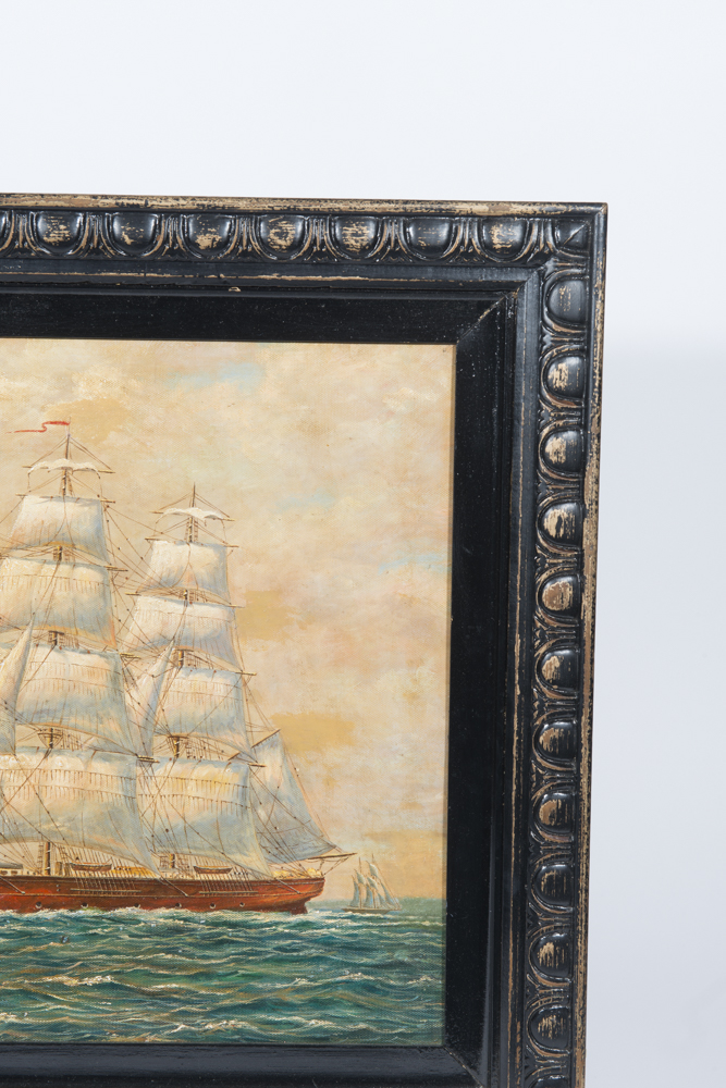 Nautical Oil on Board