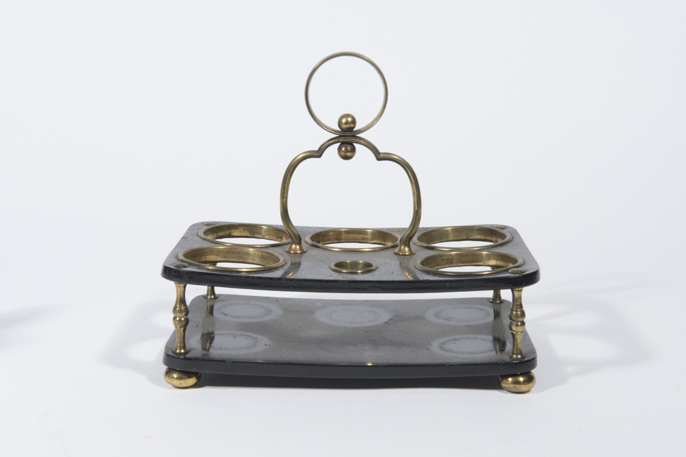 Partial Anglo-Irish Cut Glass Cruet Set