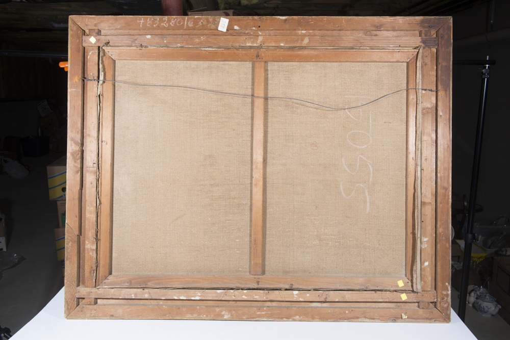 WDM Brenner "Romantic Proposal" Oil on Canvas