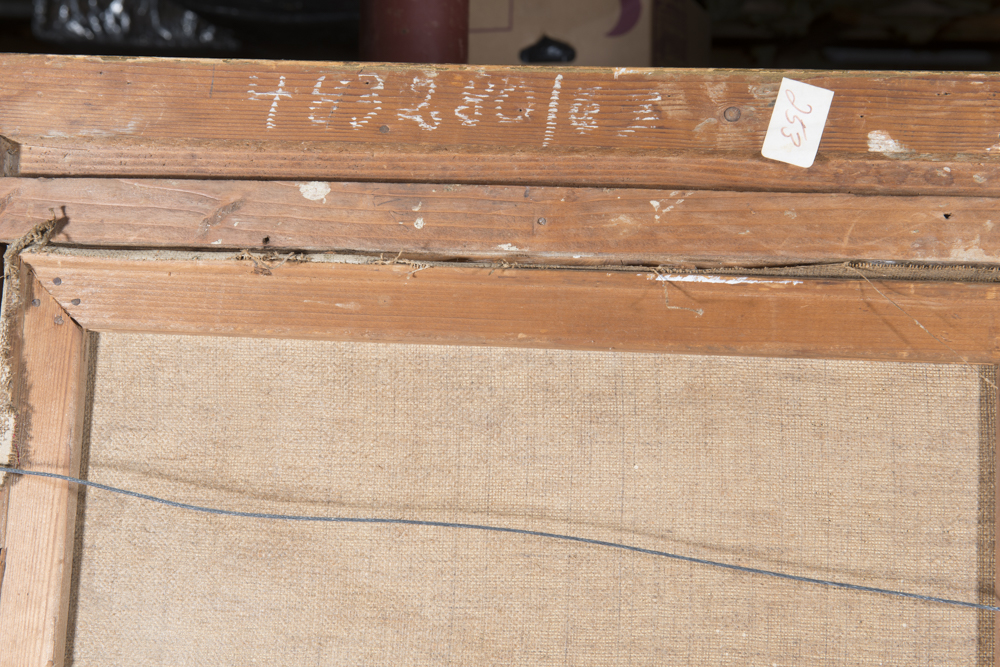 WDM Brenner "Romantic Proposal" Oil on Canvas