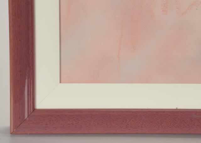 Barbara Burlingame Abstract Acrylic on Canvas "Grasshopper"