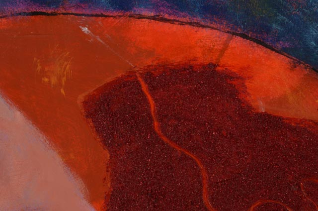 Original Acrylic on Paper Attributed to Melissa Frey "Trailsmen"