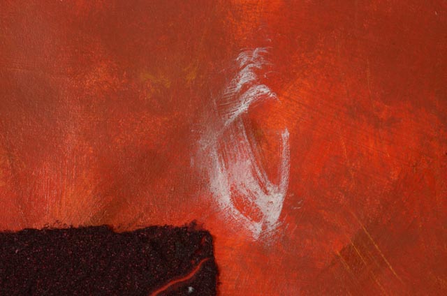 Original Acrylic on Paper Attributed to Melissa Frey "Trailsmen"