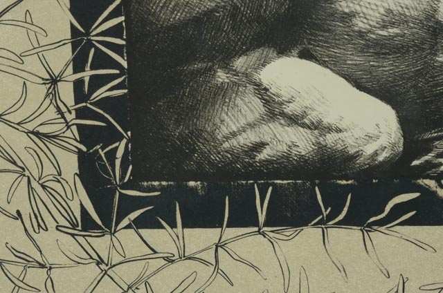 April Foster Limited Edition Signed and Numbered Lithograph "Egrets"