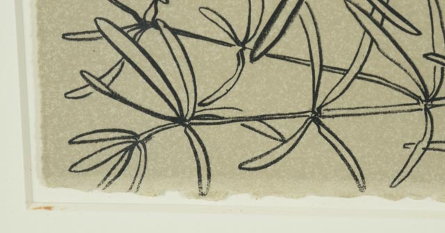 April Foster Limited Edition Signed and Numbered Lithograph "Egrets"