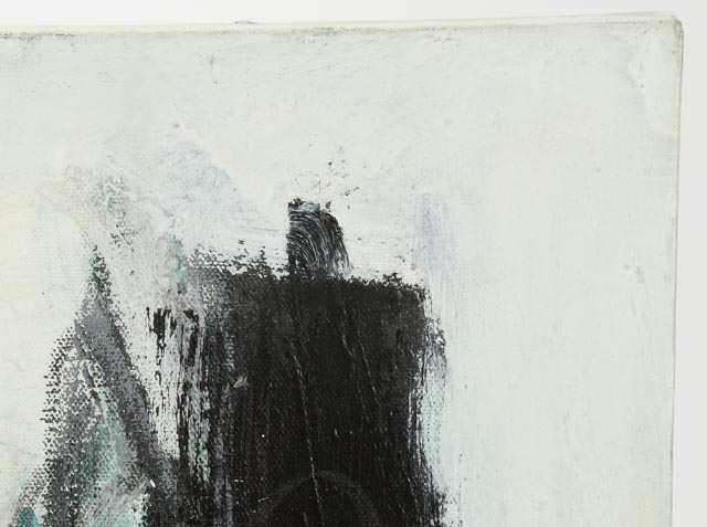 Robbie Kemper Original Abstract Acrylic on Canvas "Red Stripe"